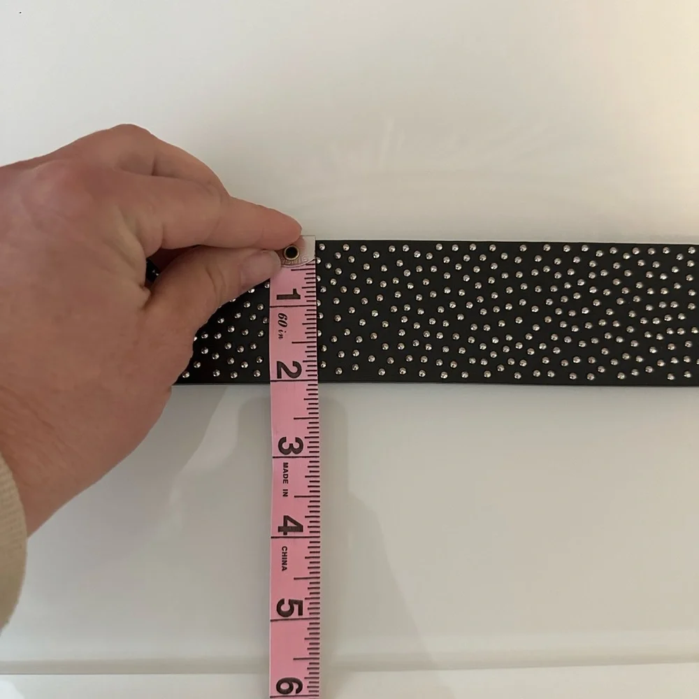Vintage Express belt-white.